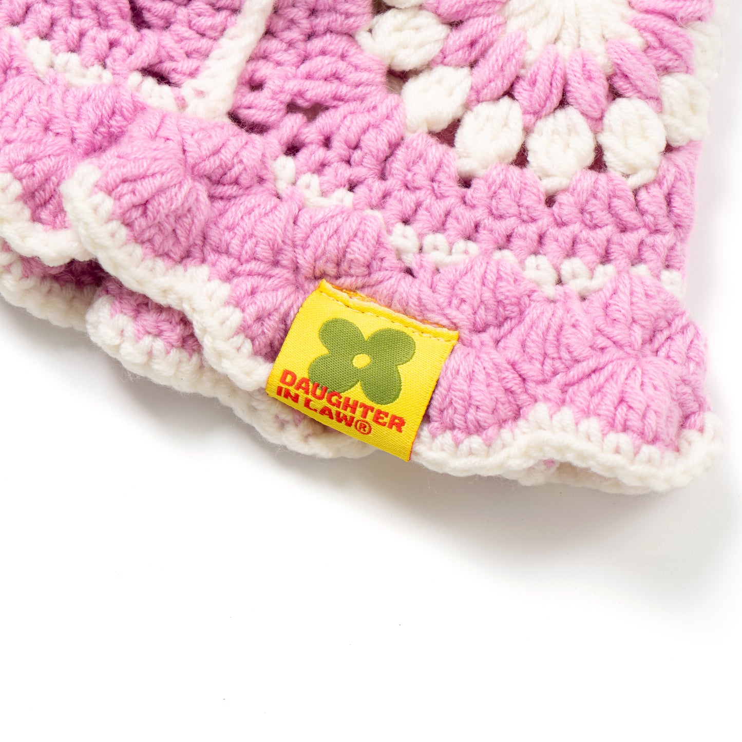 Backyard Garden Crochet Hat - Pink Radish