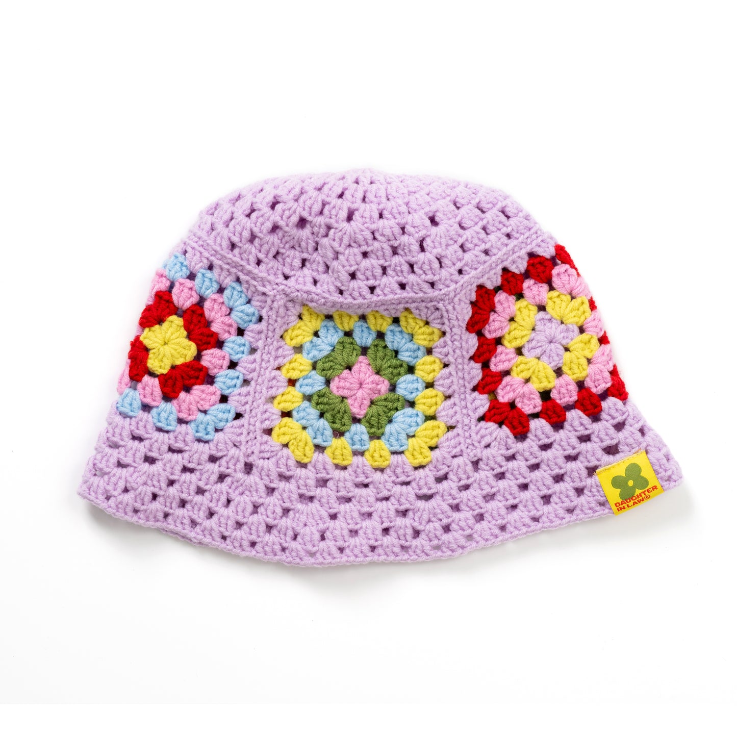 Backyard Garden Crochet Hat - Lychee