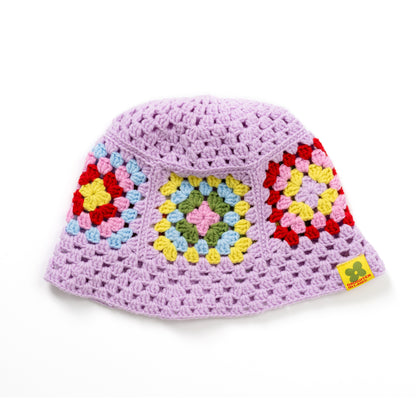 Backyard Garden Crochet Hat - Lychee