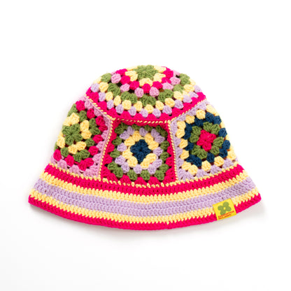 Backyard Garden Crochet Hat - Dragon Fruit