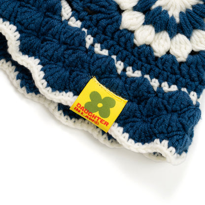 Backyard Garden Crochet Hat - Blueberry