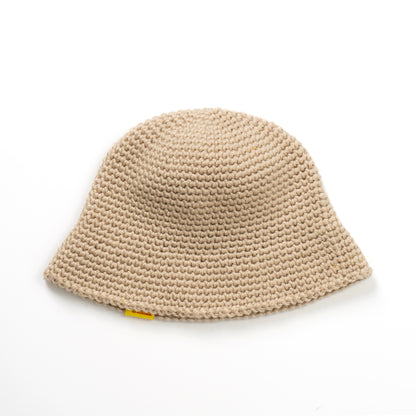 Backyard Garden Crochet Hat - Oat
