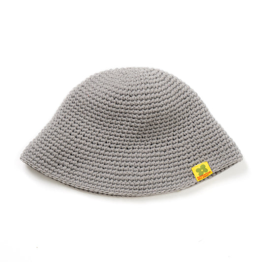 Backyard Garden Crochet Hat - Oyster Mushroom