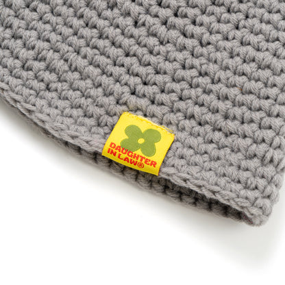 Backyard Garden Crochet Hat - Oyster Mushroom