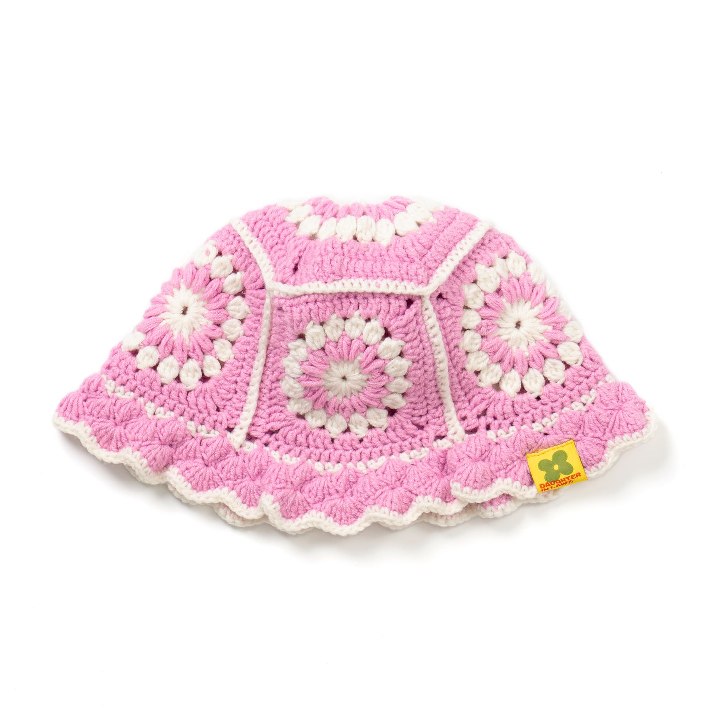 Backyard Garden Crochet Hat - Pink Radish