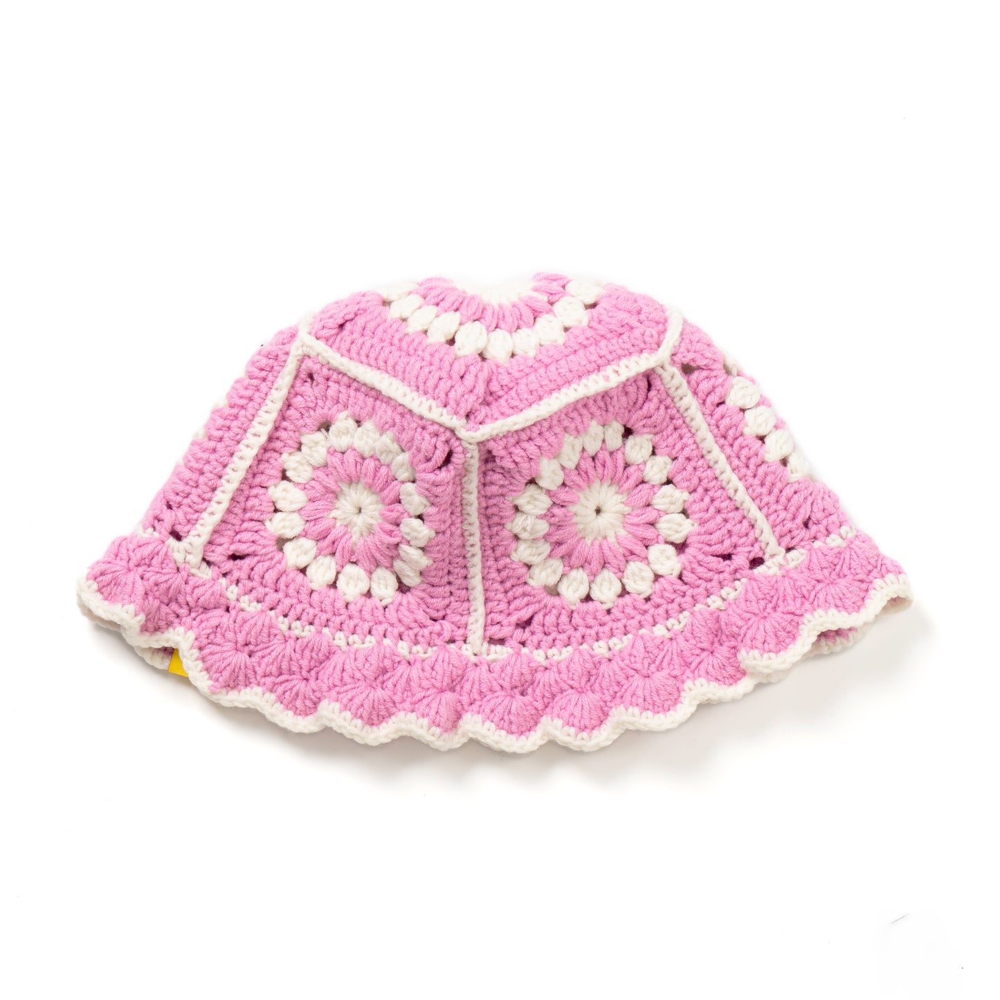 Backyard Garden Crochet Hat - Pink Radish