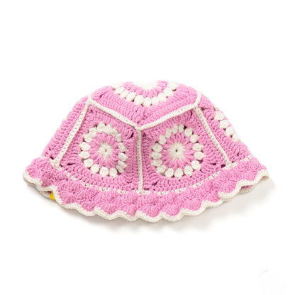 Backyard Garden Crochet Hat - Pink Radish