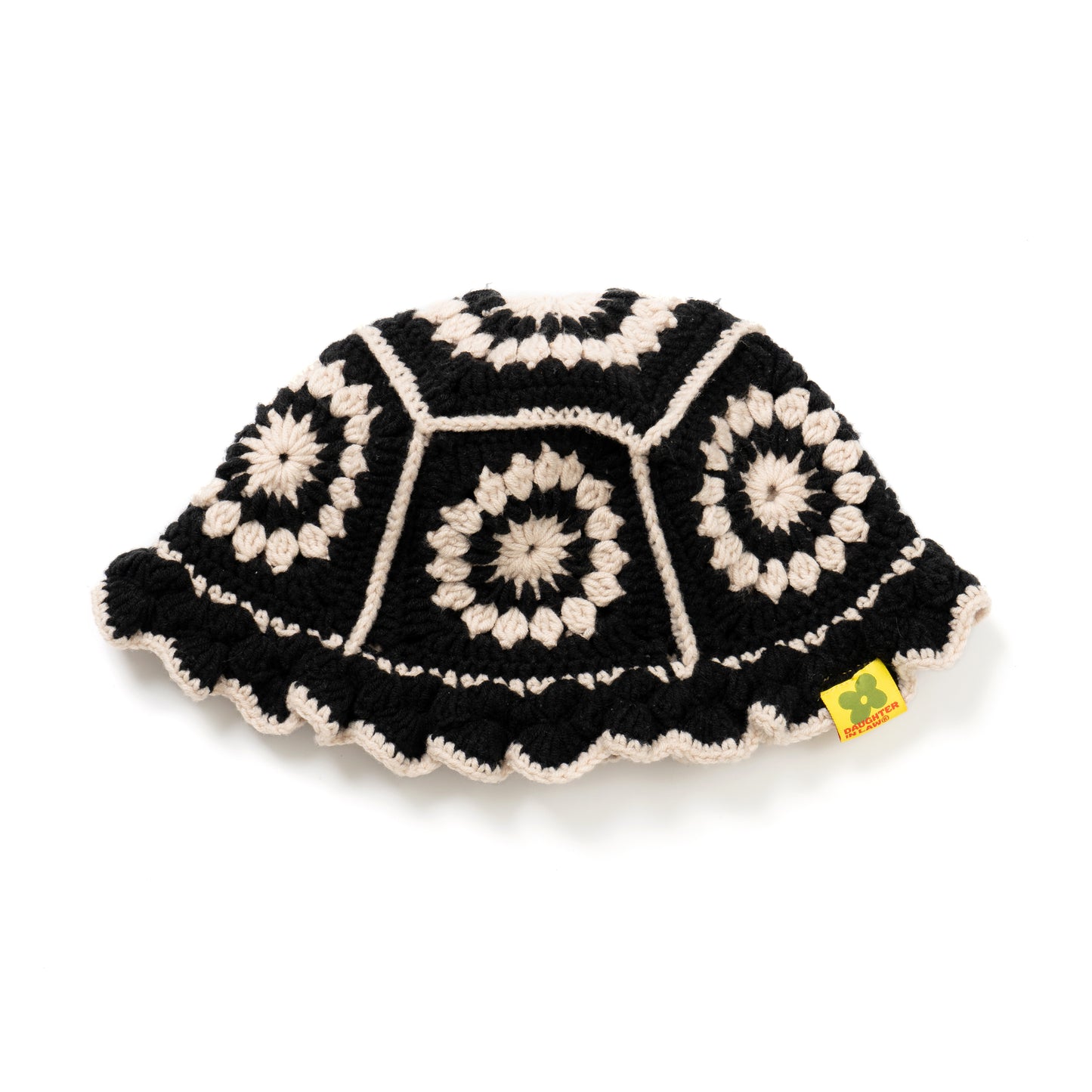 Backyard Garden Crochet Hat - Black Bean