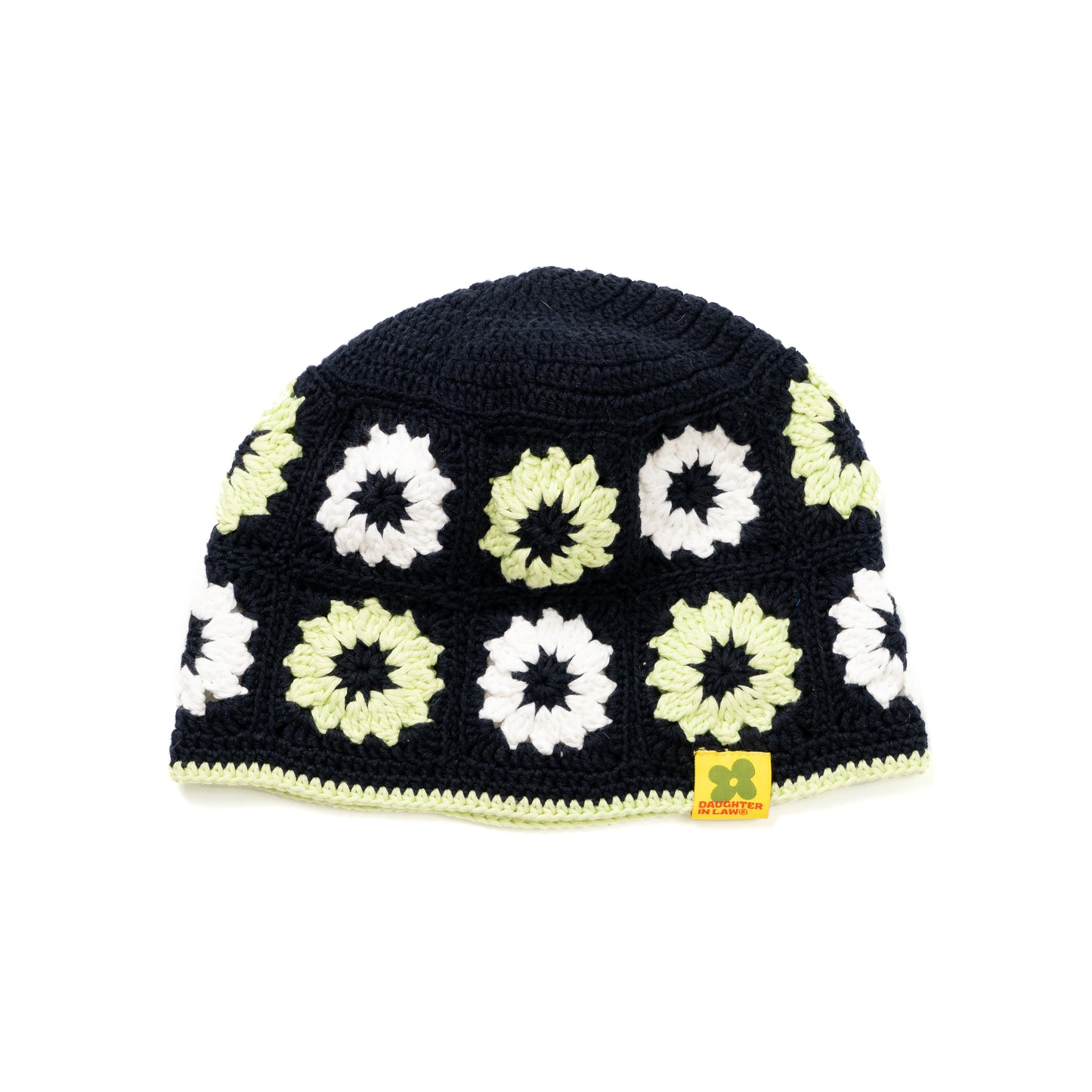 Backyard Garden Crochet Hat - Black Olive