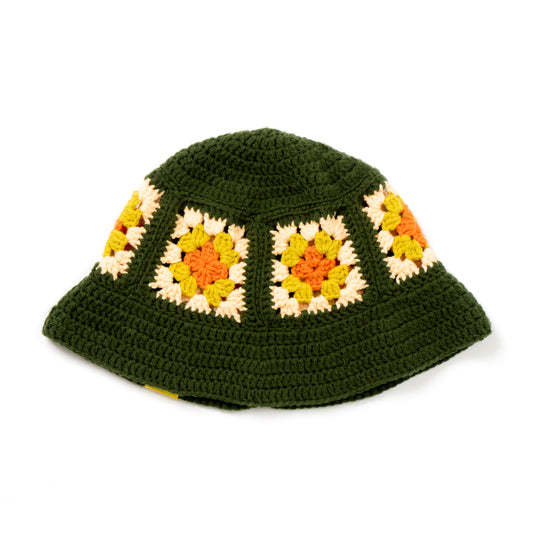 Backyard Garden Crochet Hat - Zucchini